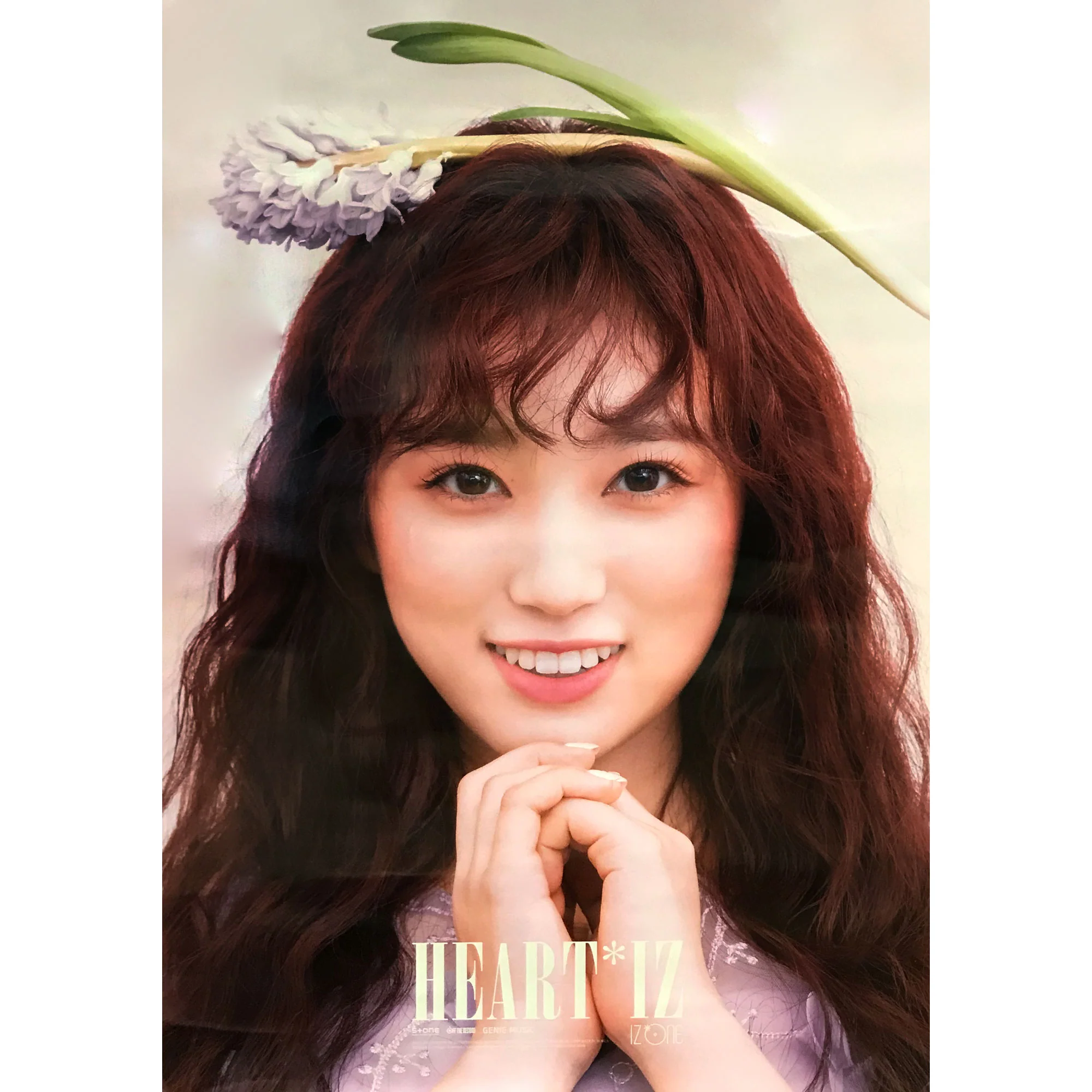 아이즈원 | IZ*ONE | 2ND MINI ALBUM [ HEART*IZ ] | (NAKO YABUKI VER.) POSTER ONLY