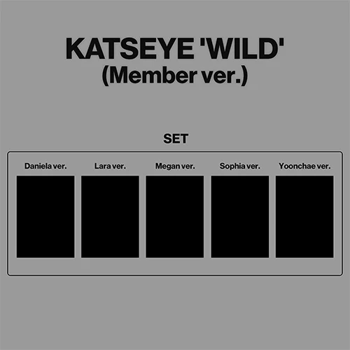 캣츠아이 | KATSEYE [ WILD ] MEMBER VER.
