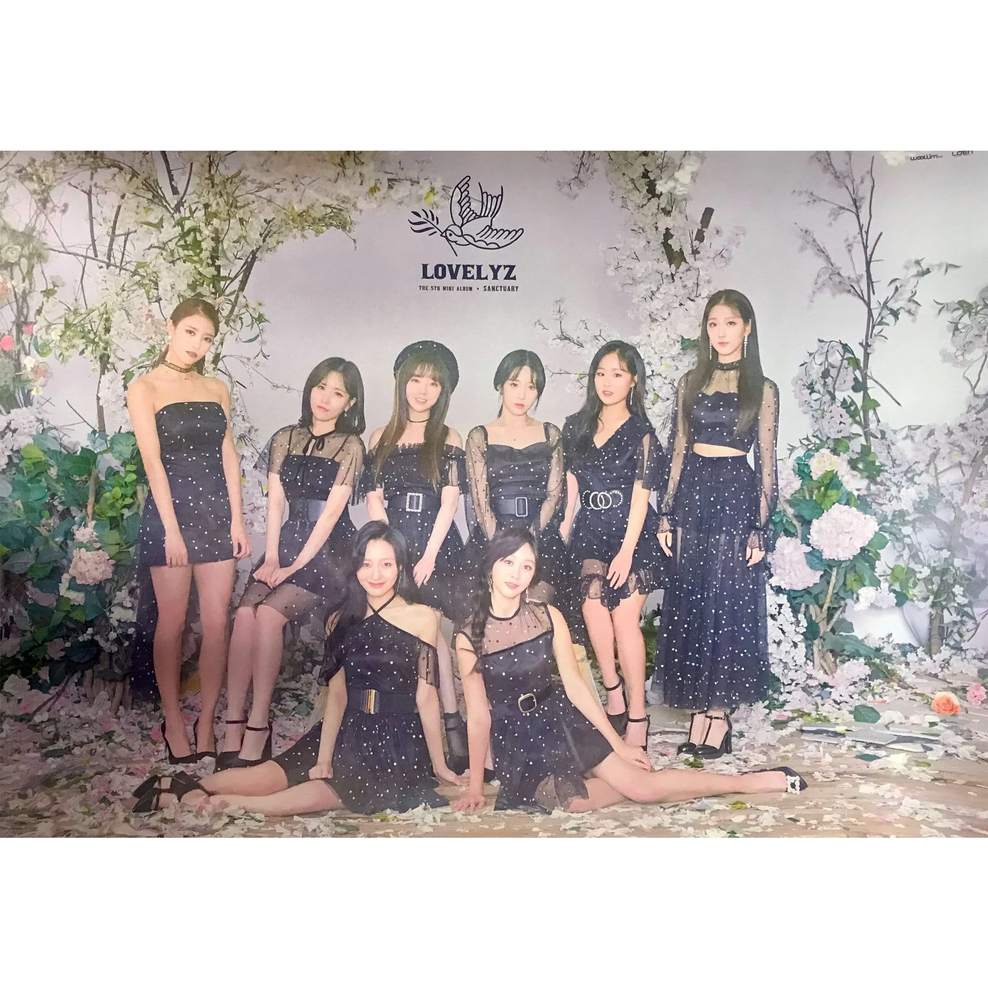 러블리즈 | LOVELYZ | 5TH MINI ALBUM [ SANCTUARY ] | POSTER ONLY