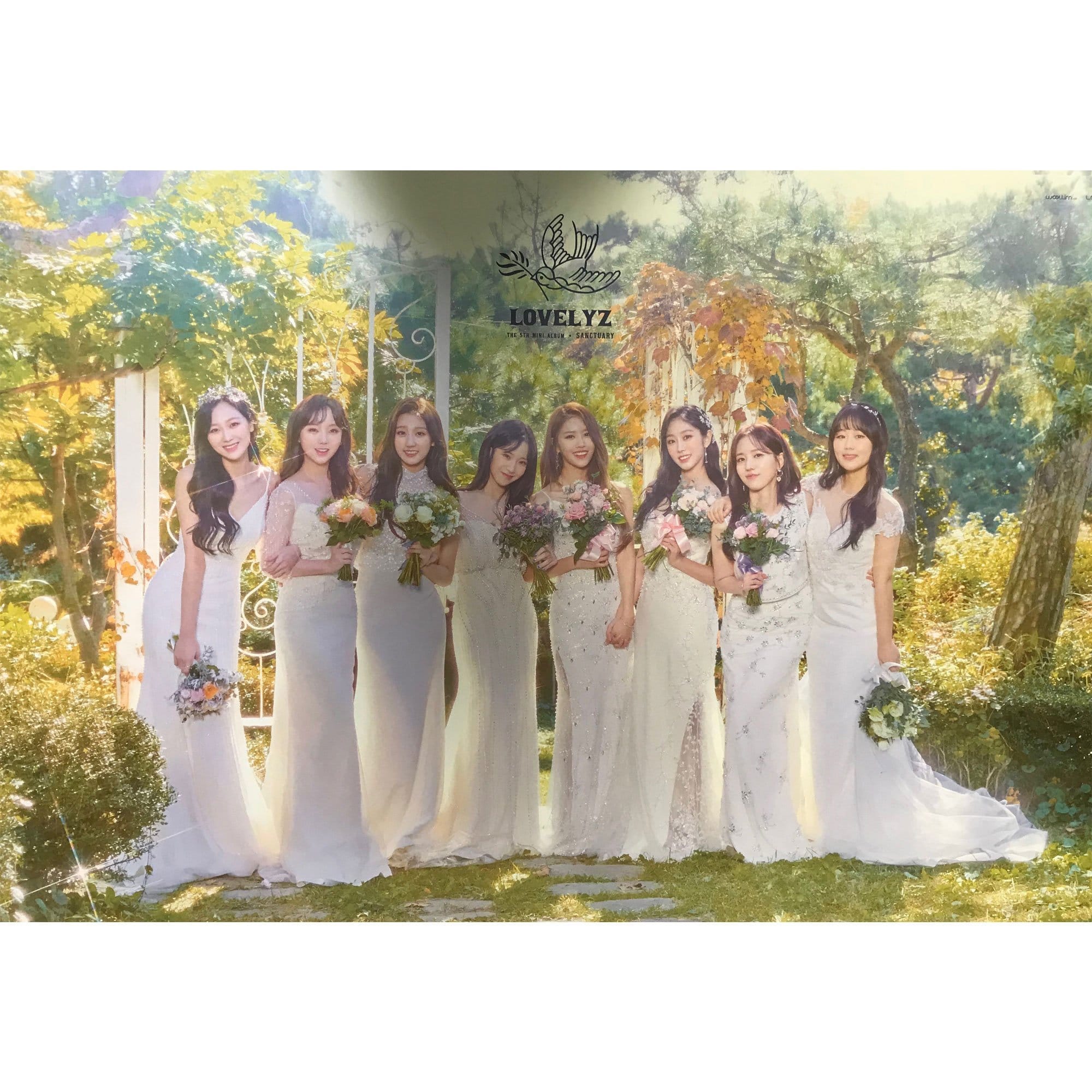 러블리즈 | LOVELYZ | 5TH MINI ALBUM [ SANCTUARY ] | POSTER ONLY - Image 2