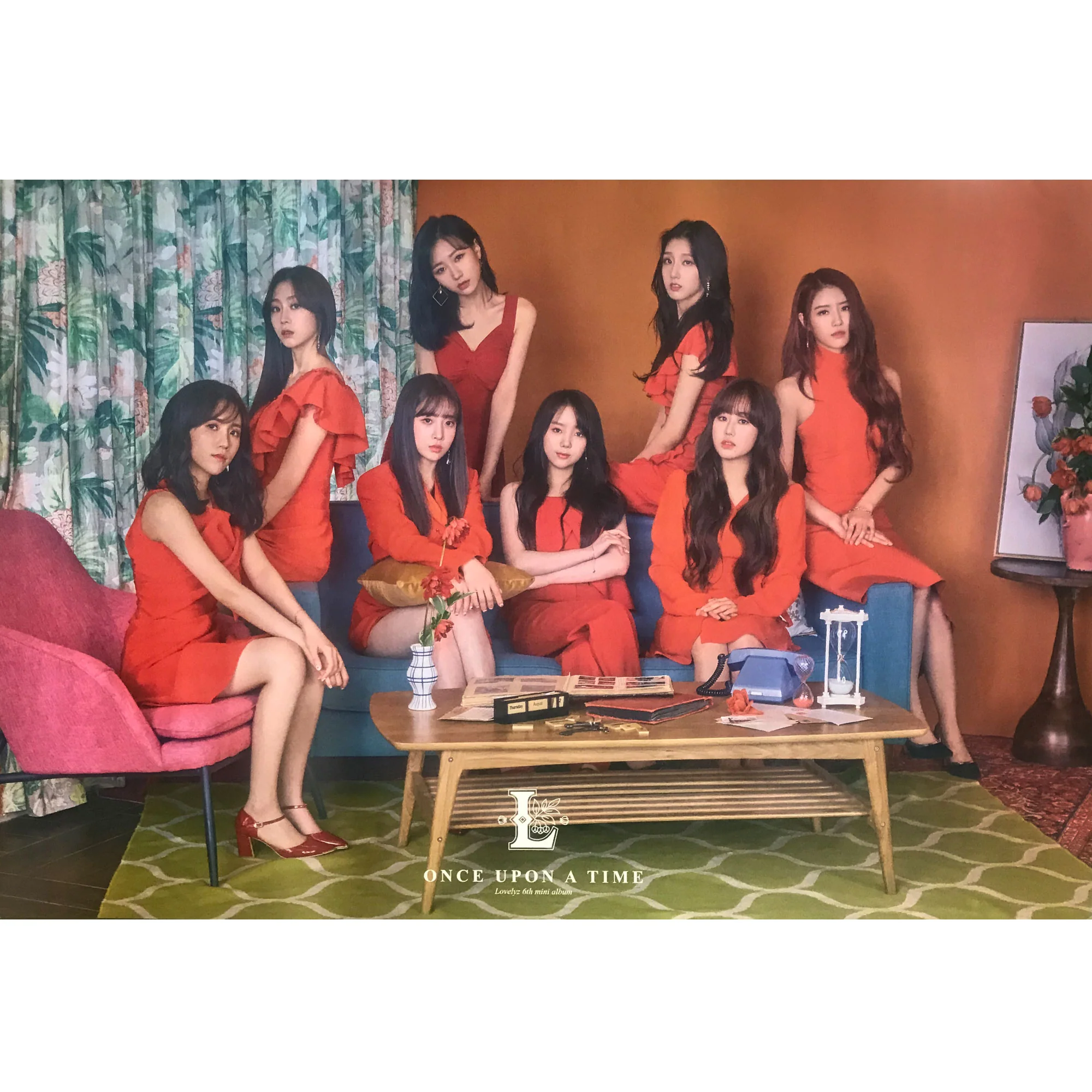 러블리즈 | LOVELYZ | 6TH MINI ALBUM [ ONCE UPON A TIME ] | (A VER.) POSTER ONLY
