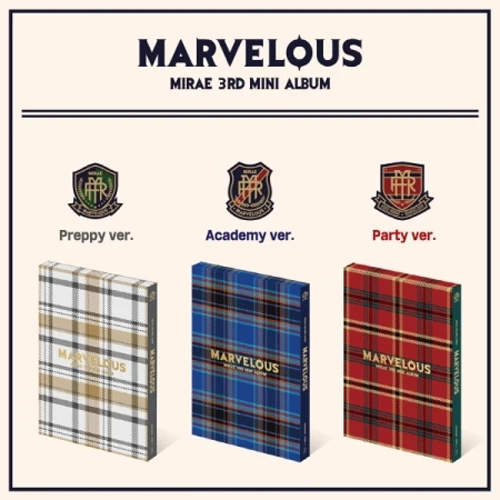 미래소년 | MIRAE 3RD MINI ALBUM [ MARVELOUS ]