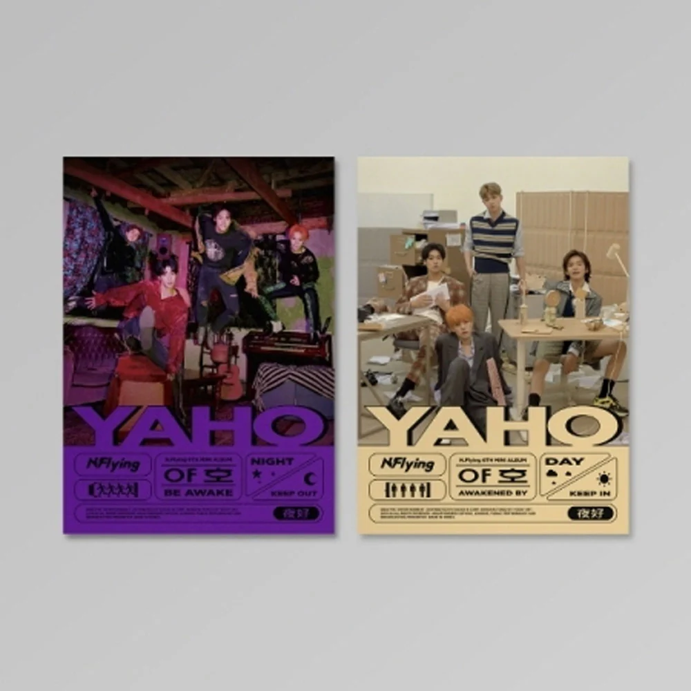 엔플라잉 | N.FLYING 6TH MINI ALBUM [ YAHO 야호(夜好) ]