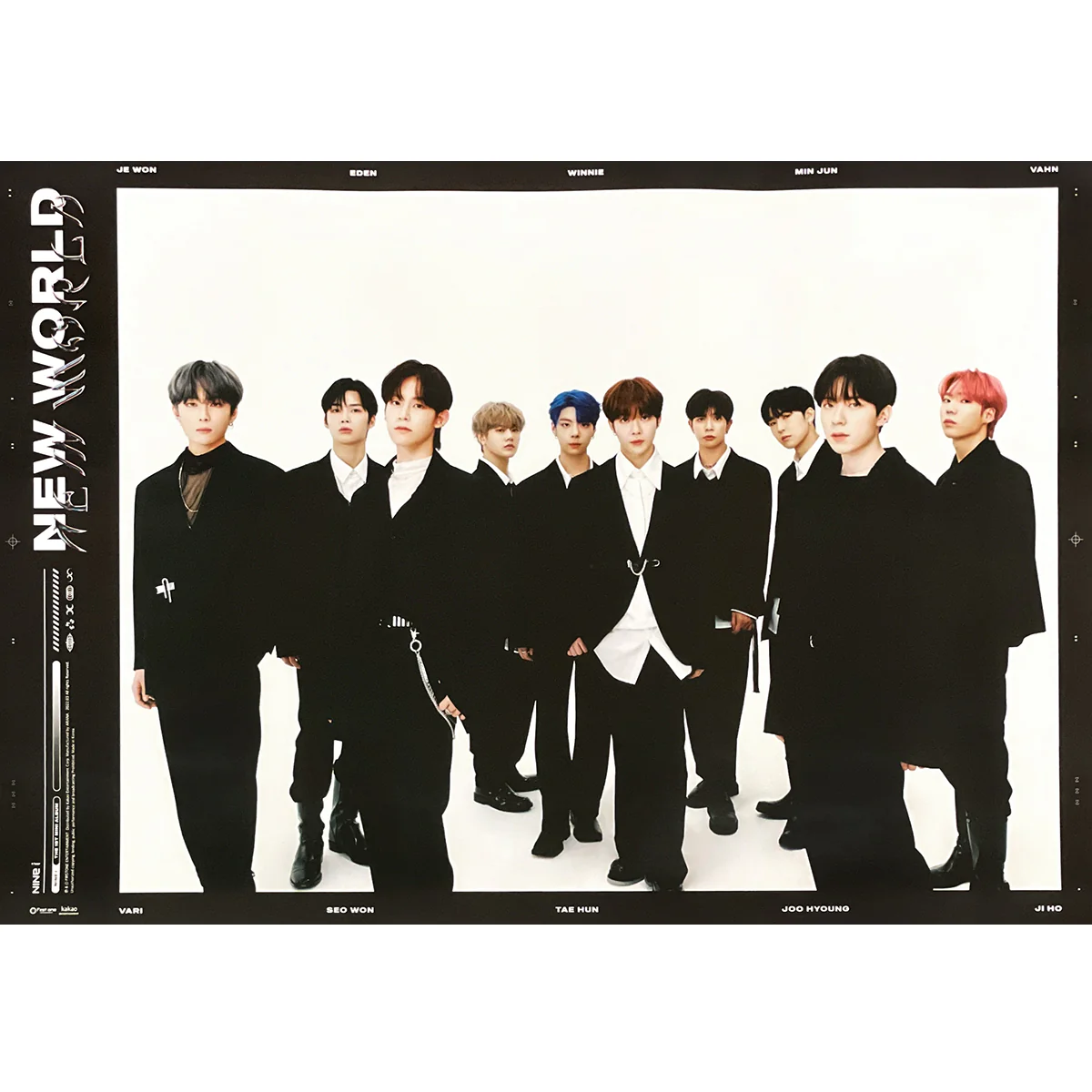 나인아이 | NINE.I | 1ST MINI ALBUM [ NEW WORLD ] | POSTER ONLY
