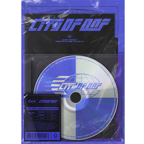 온앤오프 | ONF FIRST ALBUM REPACKAGE [ CITY OF ONF ] - Image 2