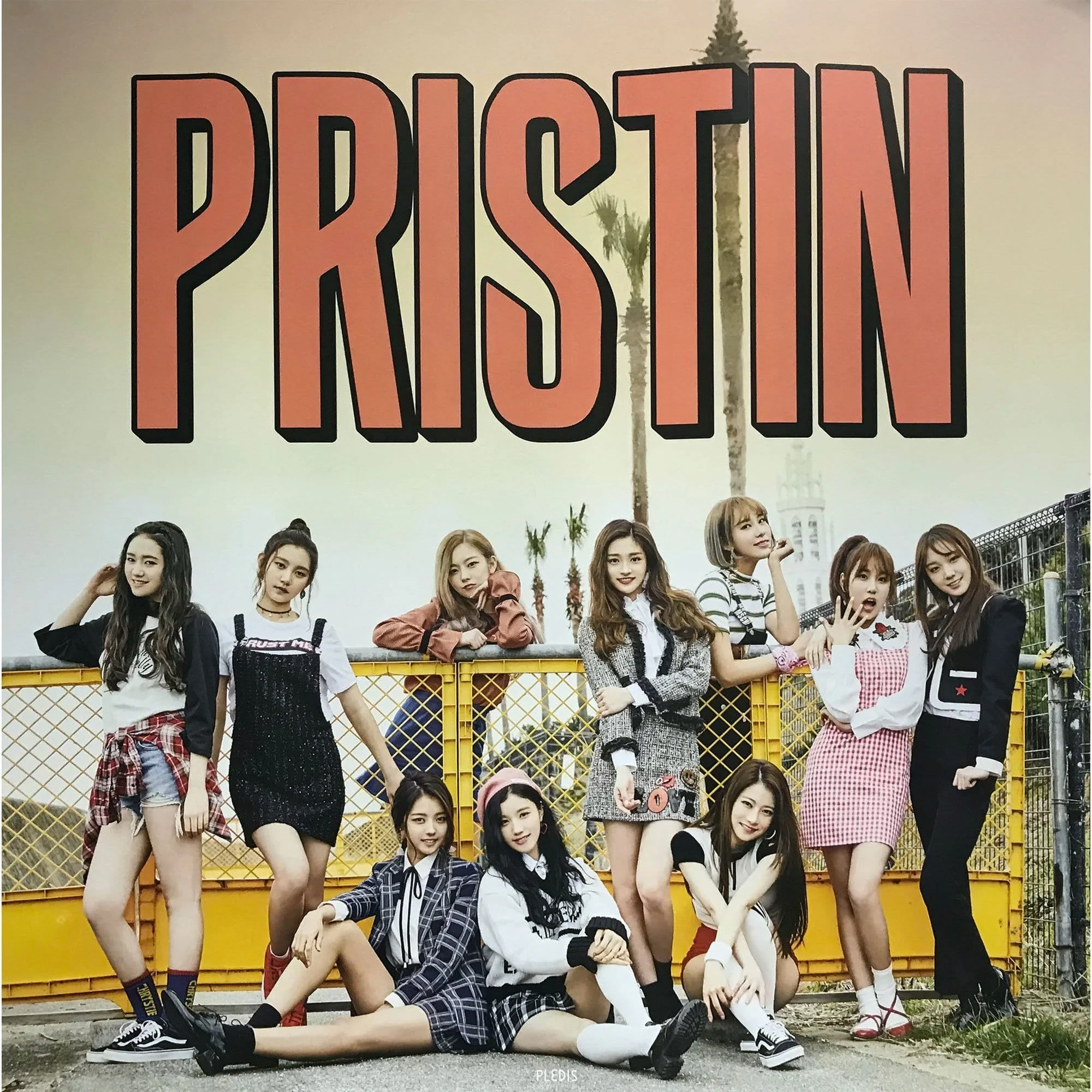 프리스틴 | PRISTIN | 1ST ALBUM [ HI! PRISTIN ] | POSTER ONLY