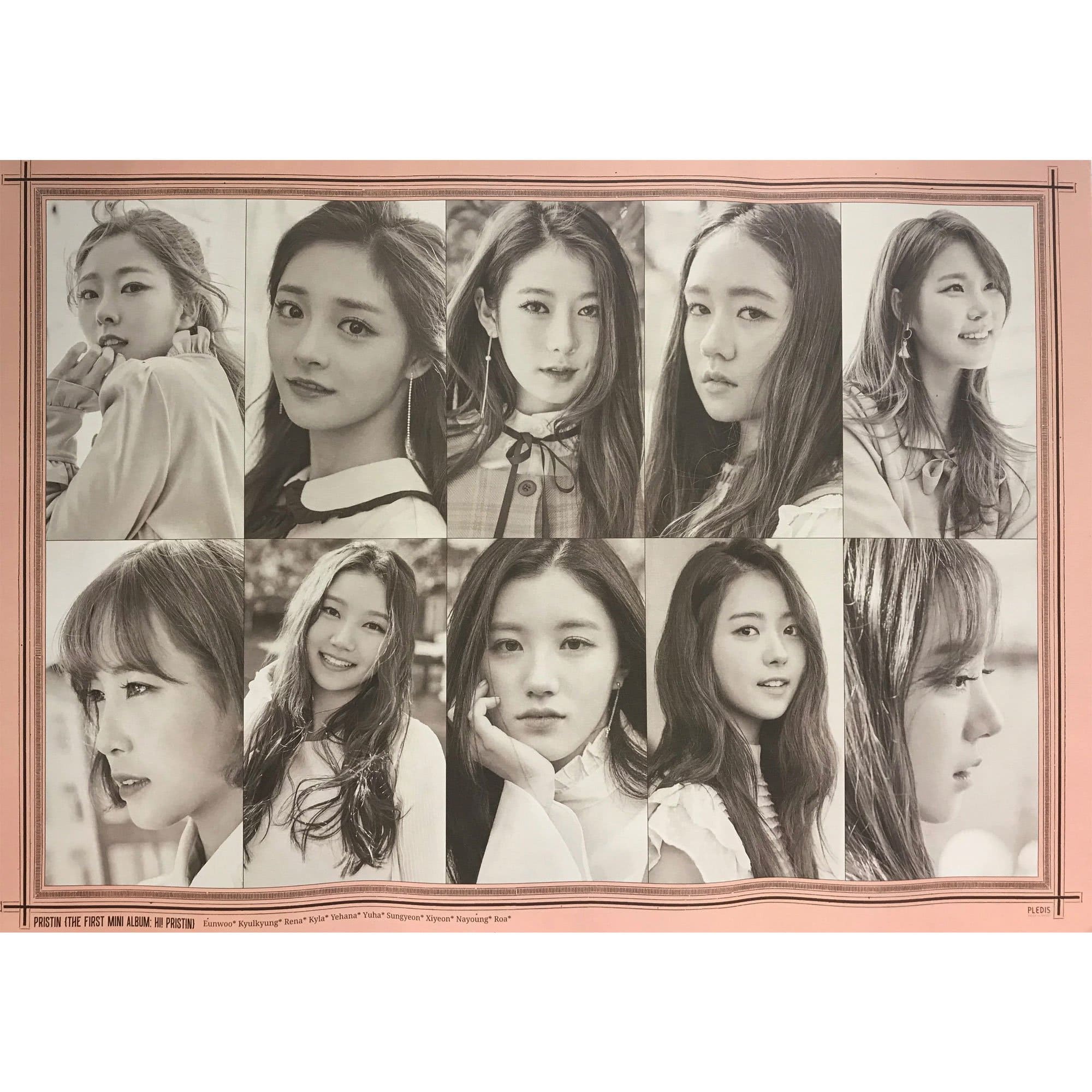 프리스틴 | PRISTIN | 1ST ALBUM [ HI! PRISTIN ] | POSTER ONLY - Image 3