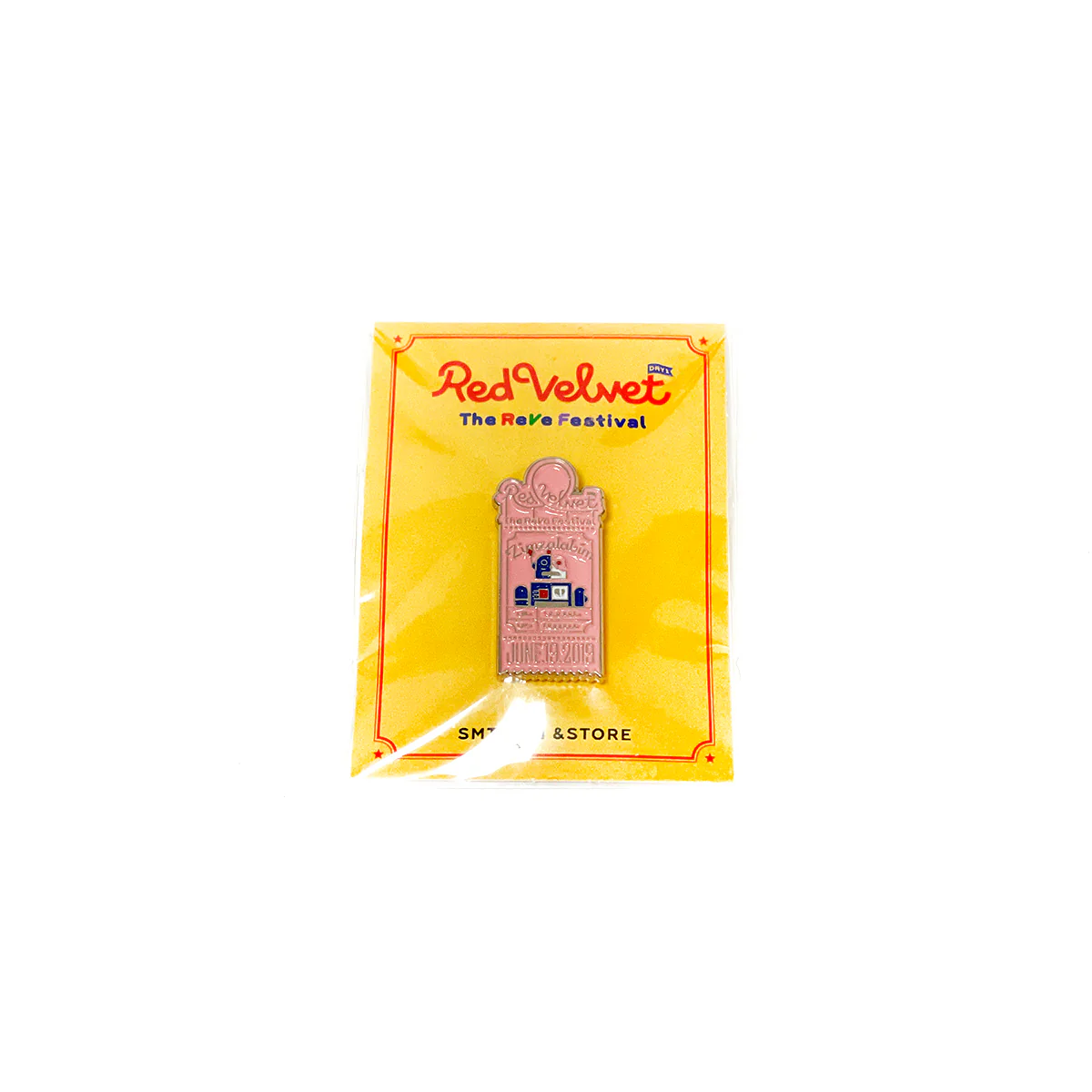레드벨벳 | RED VELVET [ THE REVE FESTIVAL ] TICKET PIN - Image 2