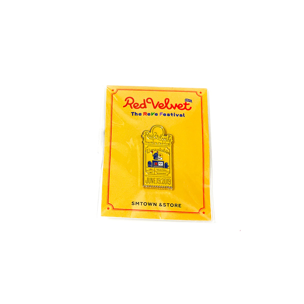 레드벨벳 | RED VELVET [ THE REVE FESTIVAL ] TICKET PIN - Image 3