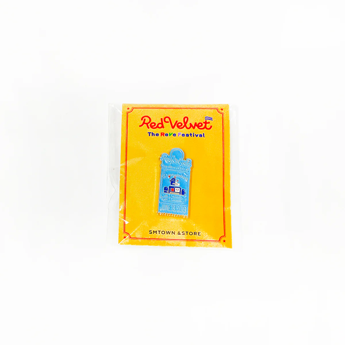 레드벨벳 | RED VELVET [ THE REVE FESTIVAL ] TICKET PIN - Image 4