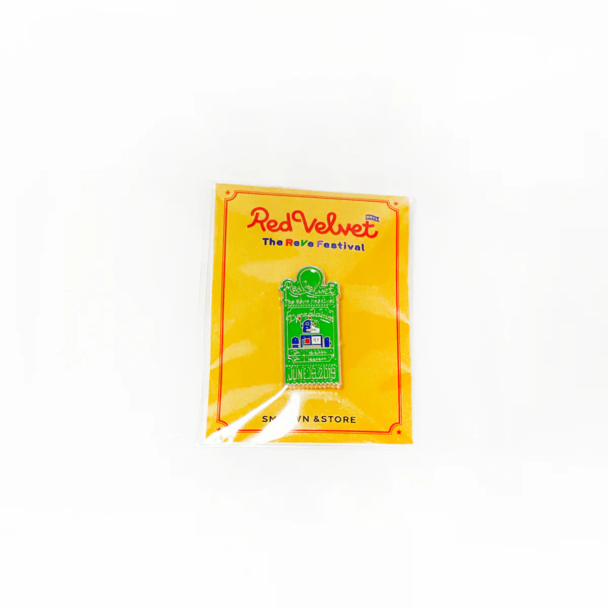 레드벨벳 | RED VELVET [ THE REVE FESTIVAL ] TICKET PIN - Image 5