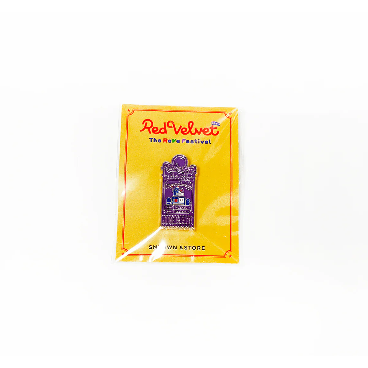 레드벨벳 | RED VELVET [ THE REVE FESTIVAL ] TICKET PIN - Image 6
