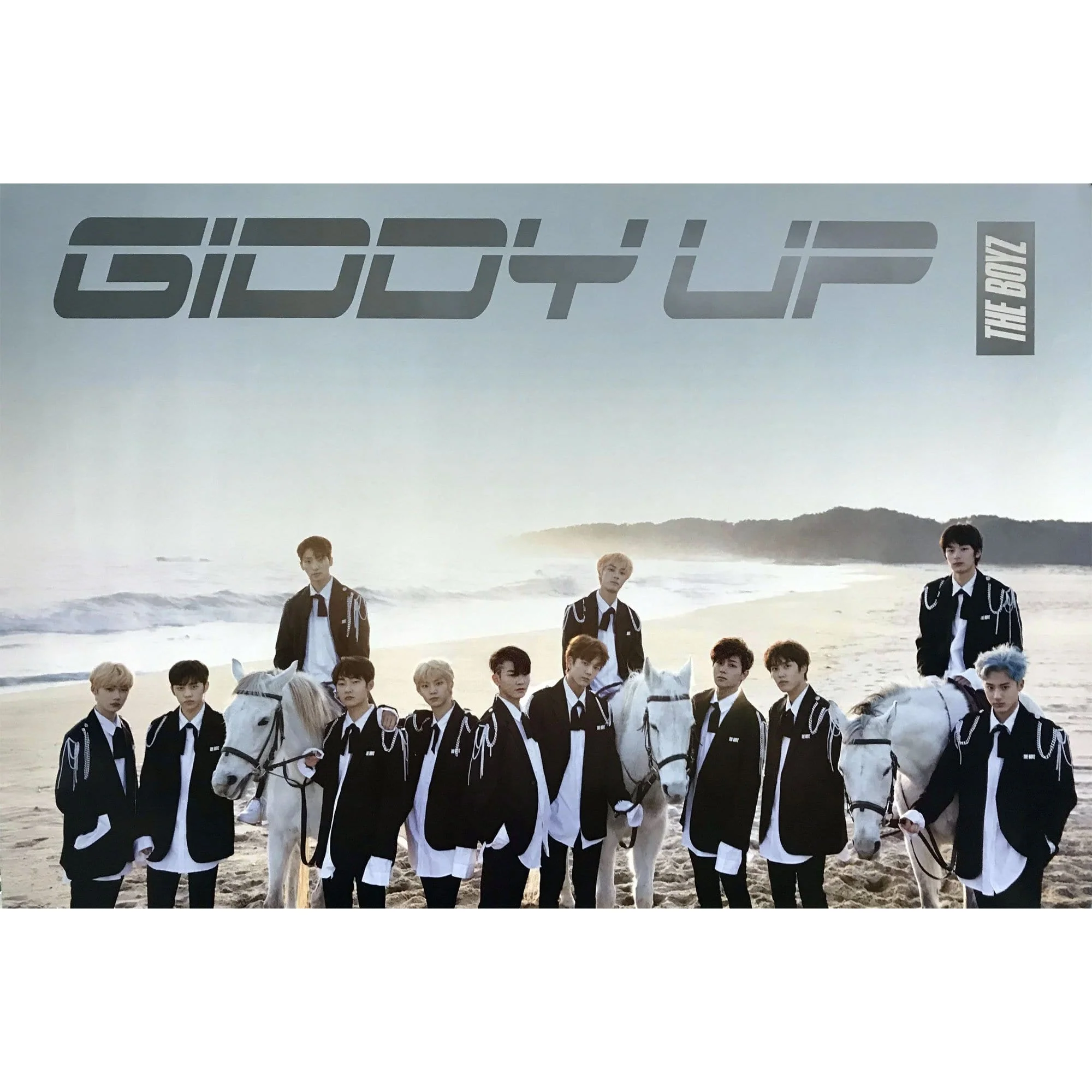 더보이즈 | THE BOYZ | 2ND MINI ALBUM [ THE START ] | (GIDDY UP VER.) POSTER ONLY