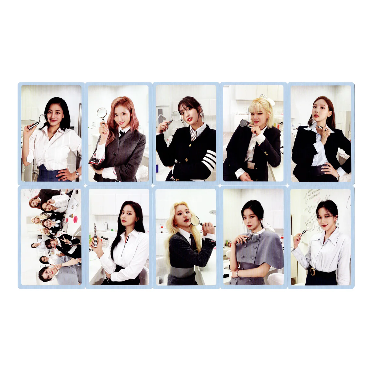 트와이스 | TWICE [ FORMULA OF LOVE: O+T=<3 ] | OFFICIAL PHOTOCARD SET (STUDY ABOUT LOVE VER.)