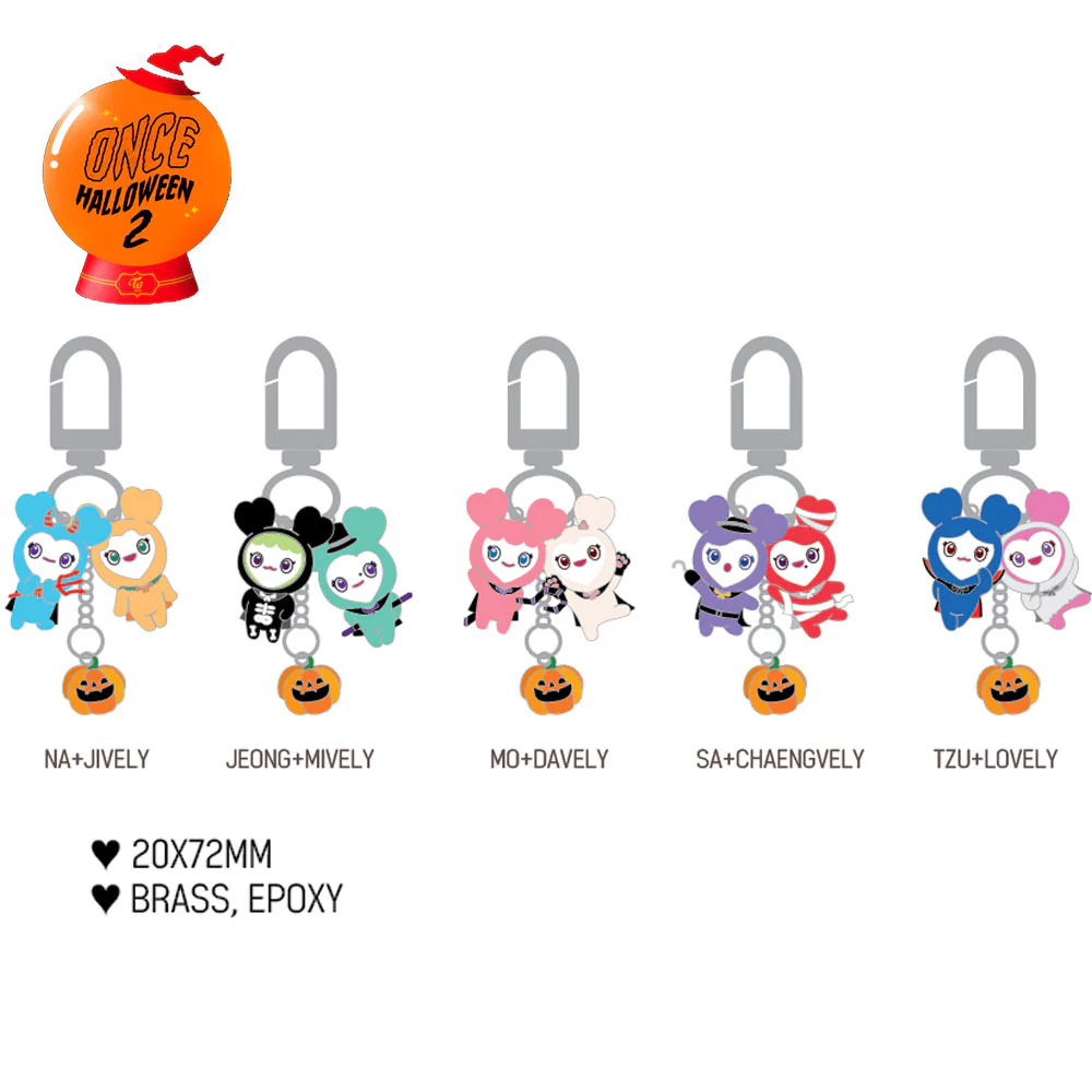 트와이스 | TWICE [ ONCE HALLOWEEN 2 ] LOVELY MINI KEYRING