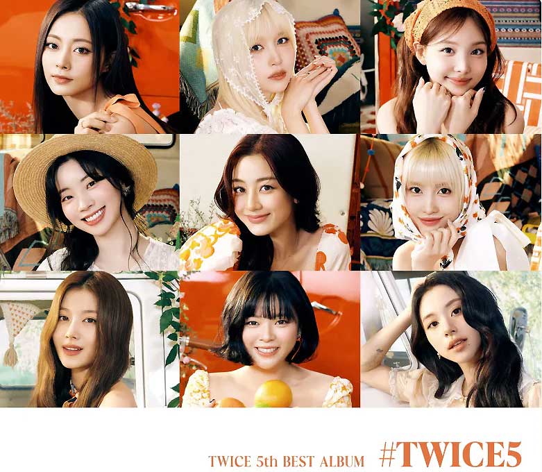 트와이스 | TWICE #TWICE5 JAPANESE ALBUM [LIMITED A VER.] ( CD +  PHOTOBOOK ) + TOWER POB