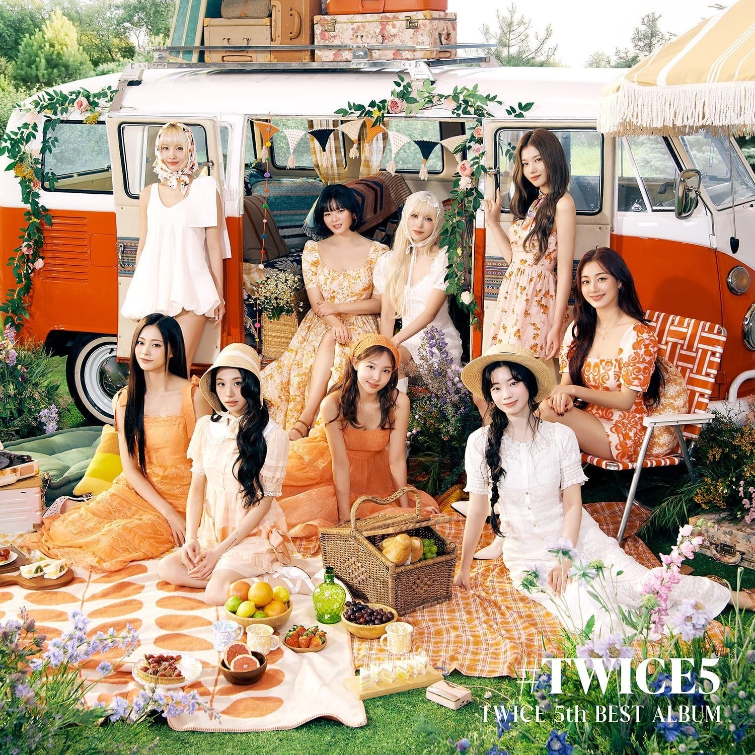 트와이스 | TWICE #TWICE5 JAPANESE ALBUM [REGULAR VER.] ( CD + STICKER) + TOWER POB