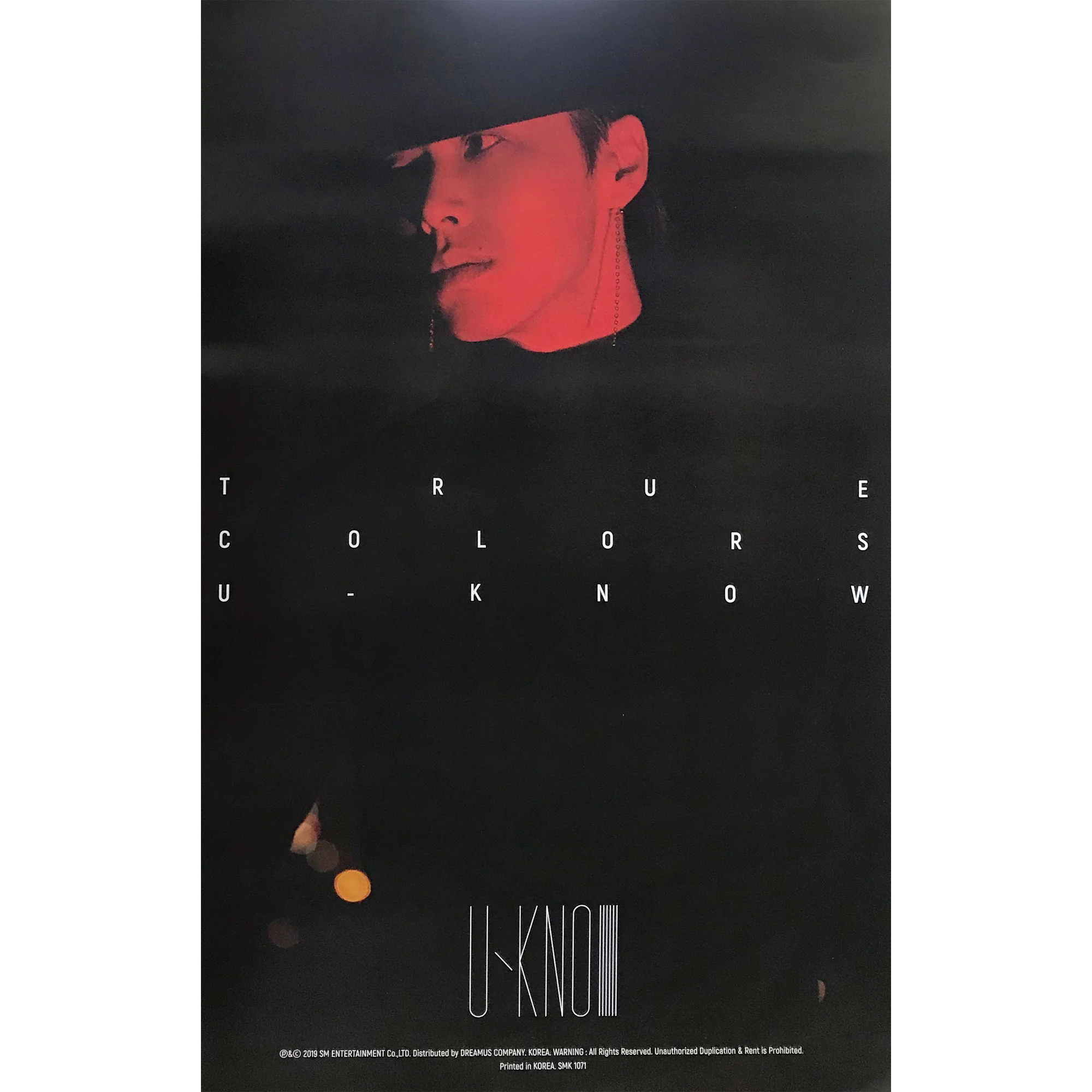 유노윤호 | U KNOW | 1ST MINI ALBUM [ TRUE COLORS ] | (COLORS VER.) POSTER ONLY