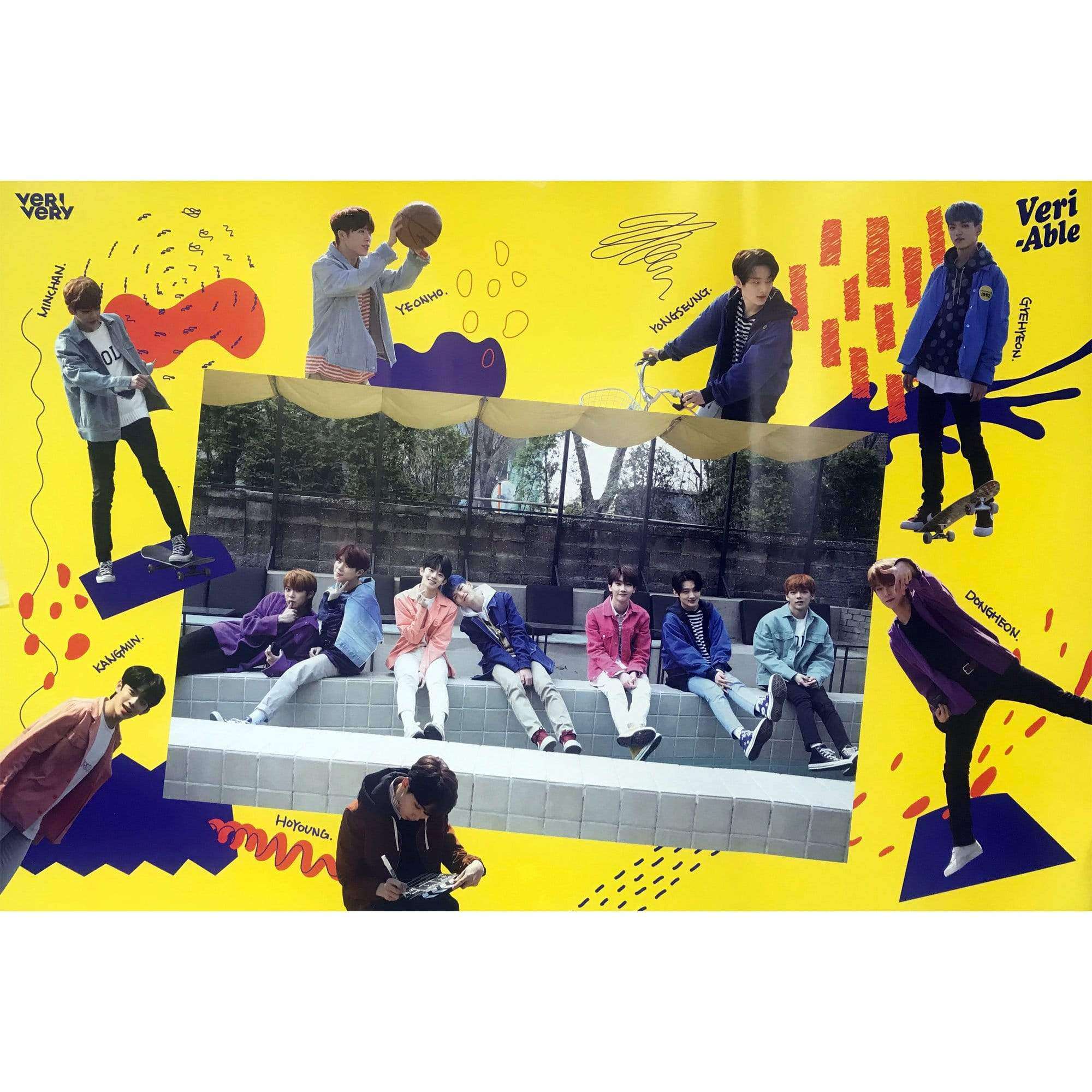 베리베리 | VERIVERY | 2ND MINI ALBUM [ VERI-ABLE ] | POSTER ONLY