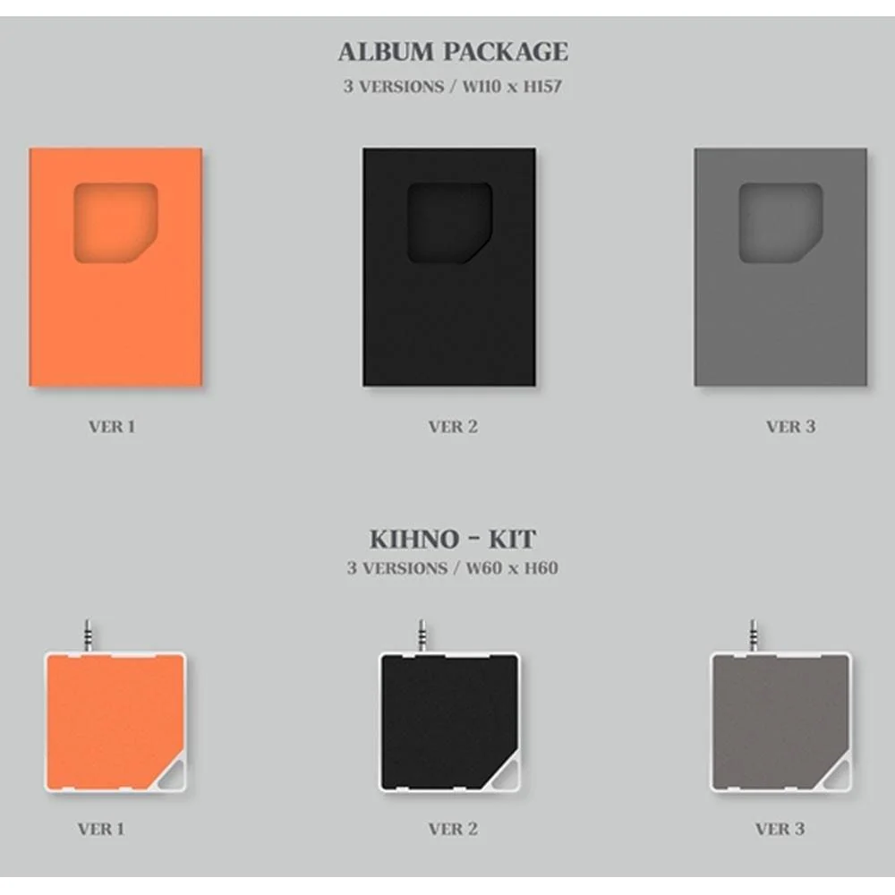 뉴이스트 W | NU'EST W 3RD MINI ALBUM [ WAKE,N ] KIHNO KIT