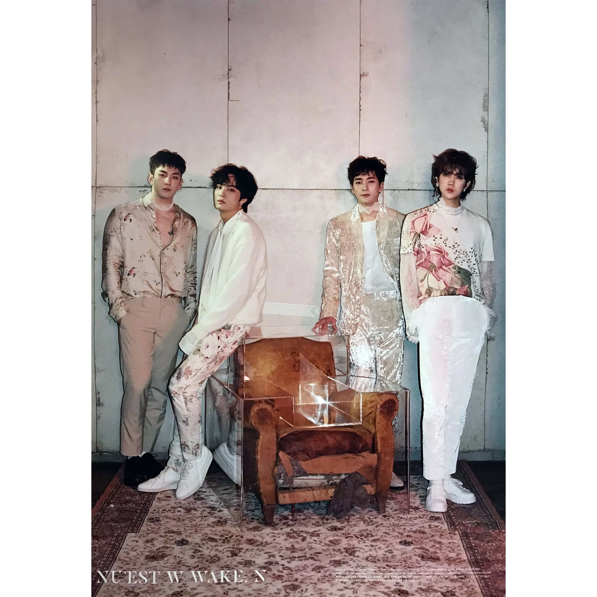 뉴이스트 W | NU'EST W | 3RD MINI ALBUM [ WAKE,N ] | POSTER ONLY