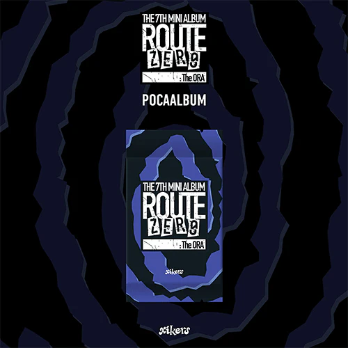 싸이커스 | xikers 7TH MINI ALBUM [ ROUTE ZERO : The ORA ] POCAALBUM+POB