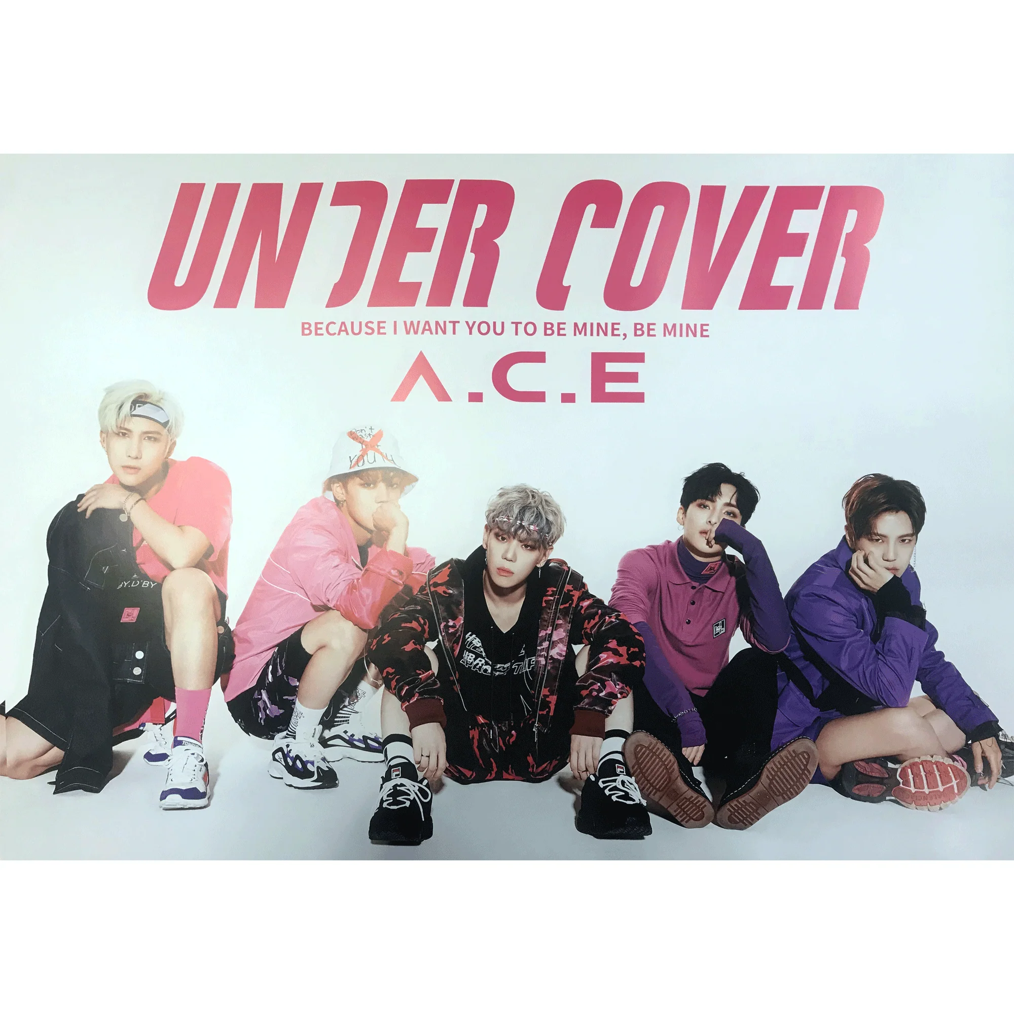 에이스 | A.C.E. | 2ND MINI ALBUM [ UNDER COVER ] | POSTER ONLY - Image 4