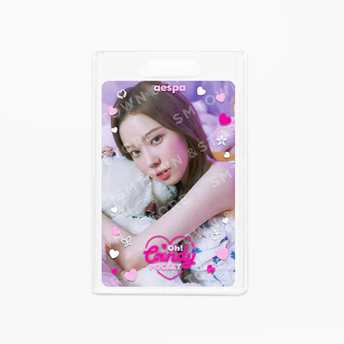 에스파 | AESPA | [ OH! CAENDY POCKET PART.1 ] PHOTO HOLDER & STICKER - Image 4
