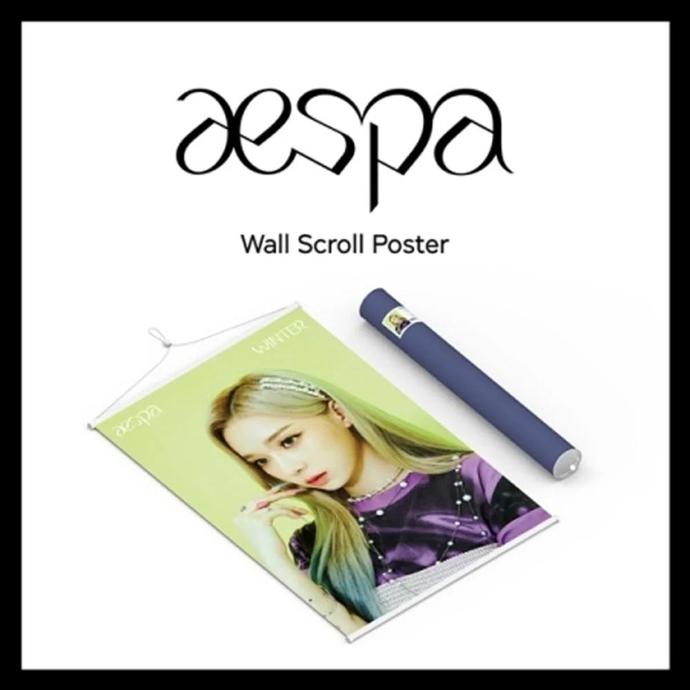 에스파 | AESPA [ BLACK MAMBA ] WALL SCROLL POSTER - Image 2