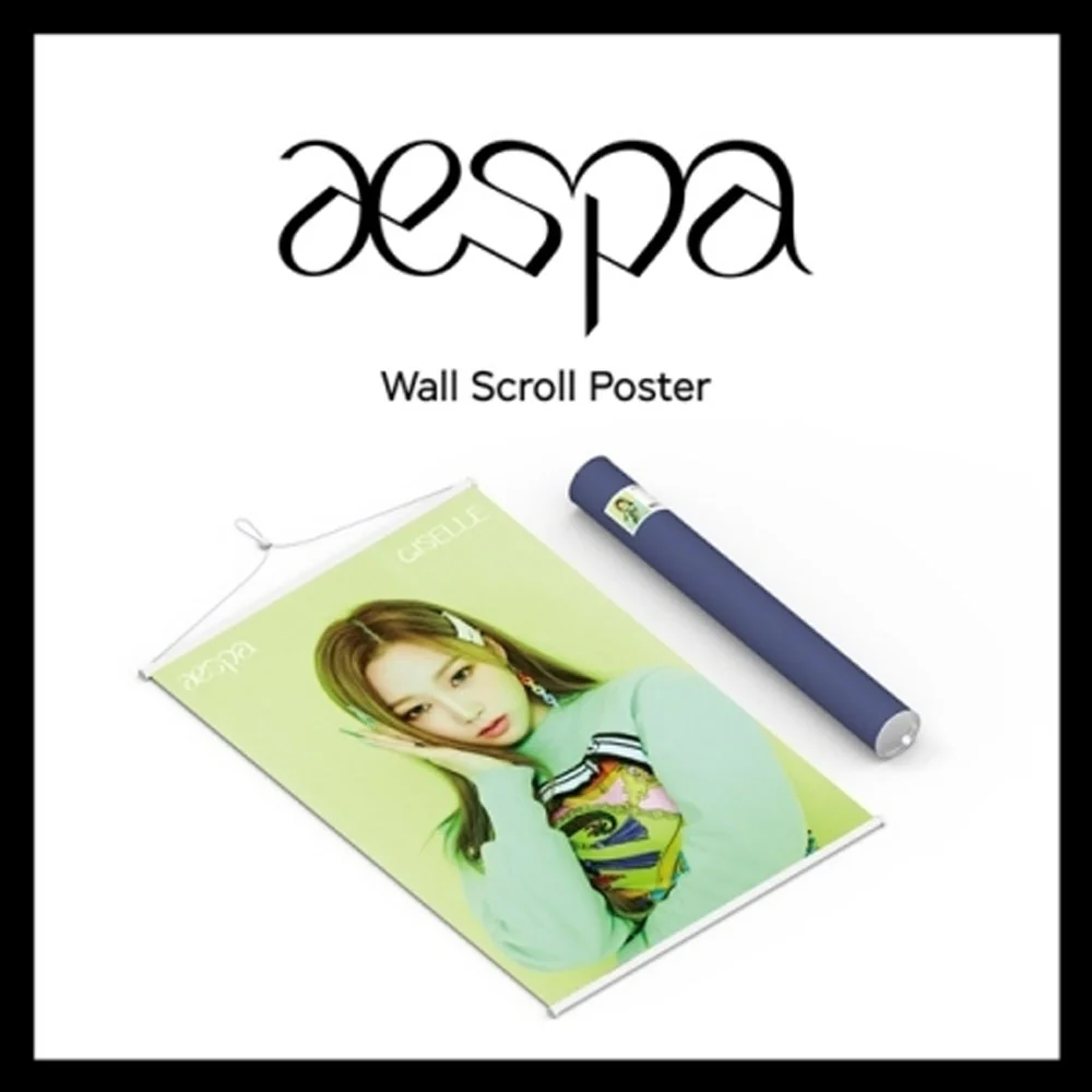 에스파 | AESPA [ BLACK MAMBA ] WALL SCROLL POSTER - Image 3