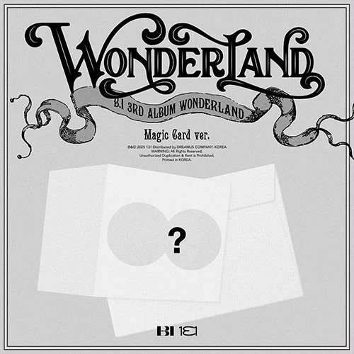 비아이 | B.I 3RD ALBUM [ WONDERLAND ] MAGIC CARD VER.