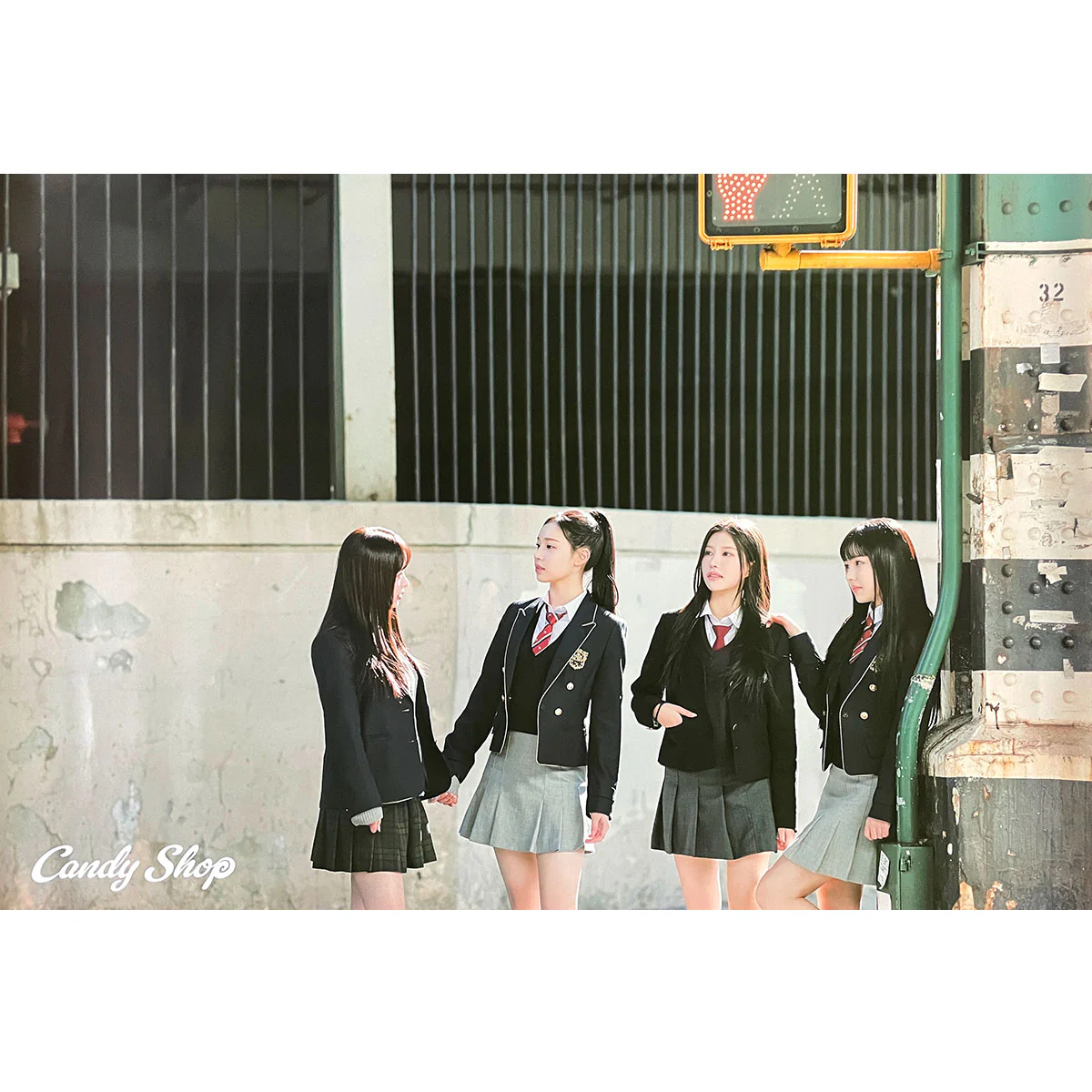 캔디샵 | CANDY SHOP | 1ST MINI ALBUM [ HASHTAG# ] | (VER.B) POSTER ONLY