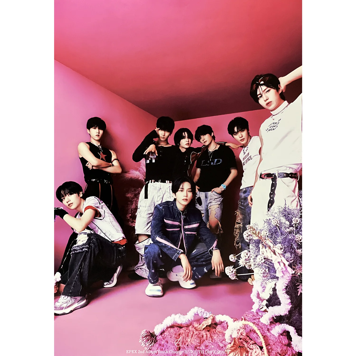 이펙스 | EPEX | 2ND ALBUM [ YOUTH CHAPTER 2: YOUTH DEFICIENCY ] | (FOURTH PIECE VER.) POSTER ONLY