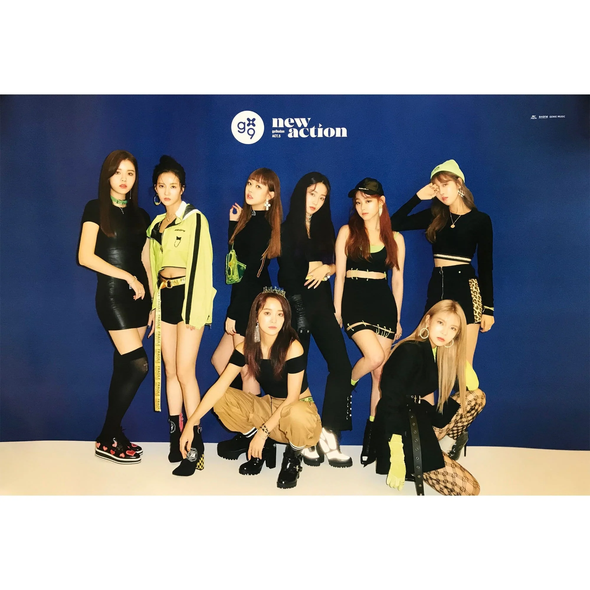 구구단 | GUGUDAN | 3RD MINI ALBUM [ ACT. 5 NEW ACTION ] | POSTER ONLY - Image 2