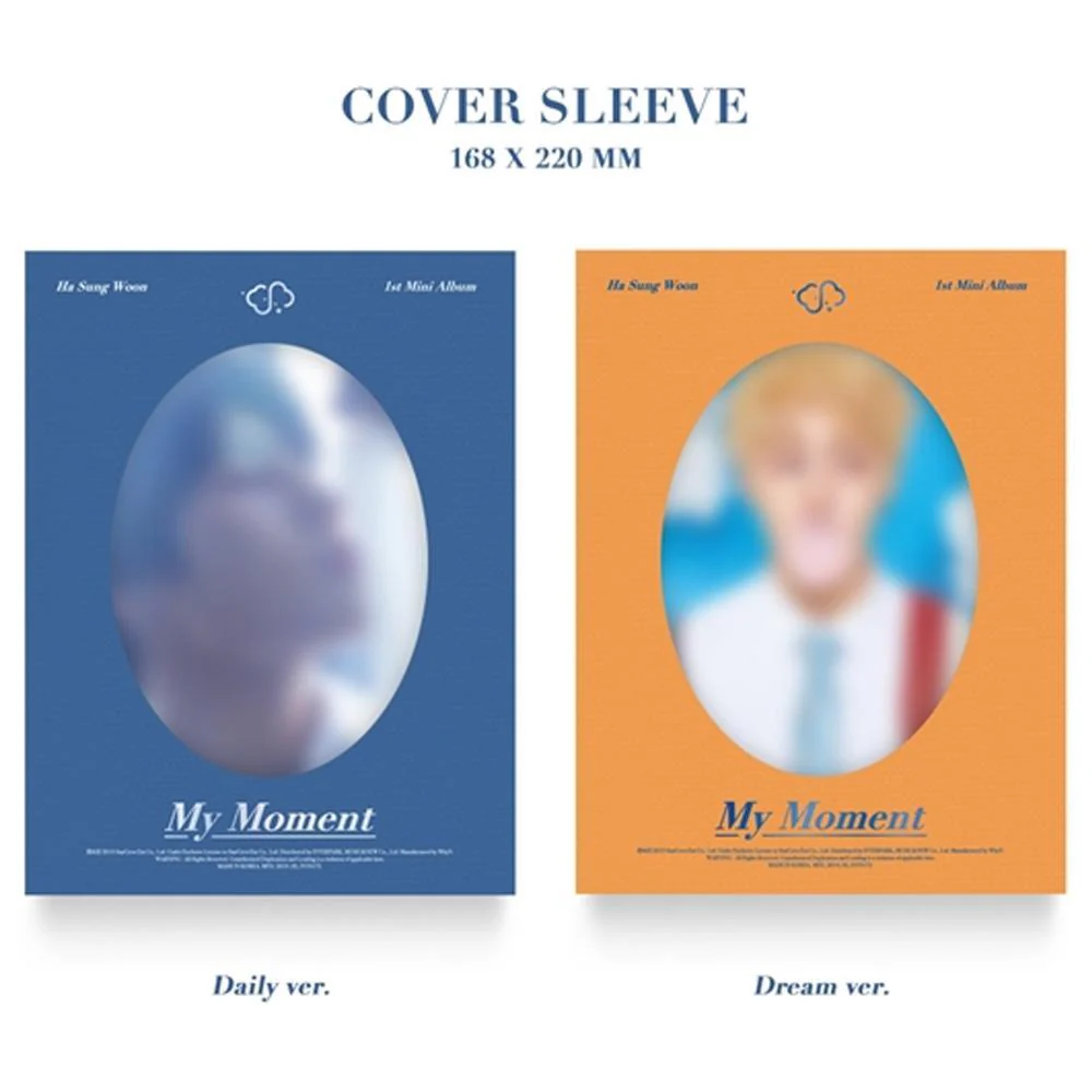 하성운 | HA SUNGWOON 1ST MINI ALBUM [ MY MOMENT ] - Image 6