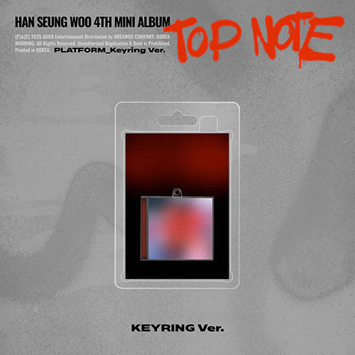 한승우 | HAN SEUNGWOO 4TH MINI ALBUM [ TOP NOTE ] PLATFORM_KEYRING VER.