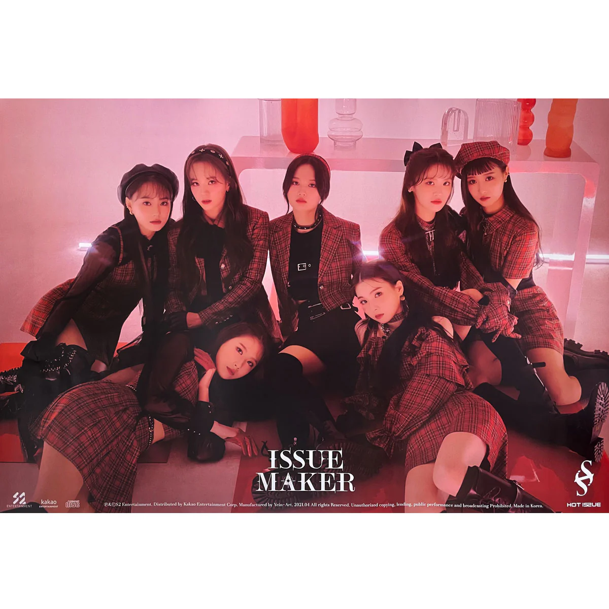 핫이슈 | HOT ISSUE | 1ST MINI ALBUM [ ISSUE MAKER ] | (C VER.) POSTER ONLY