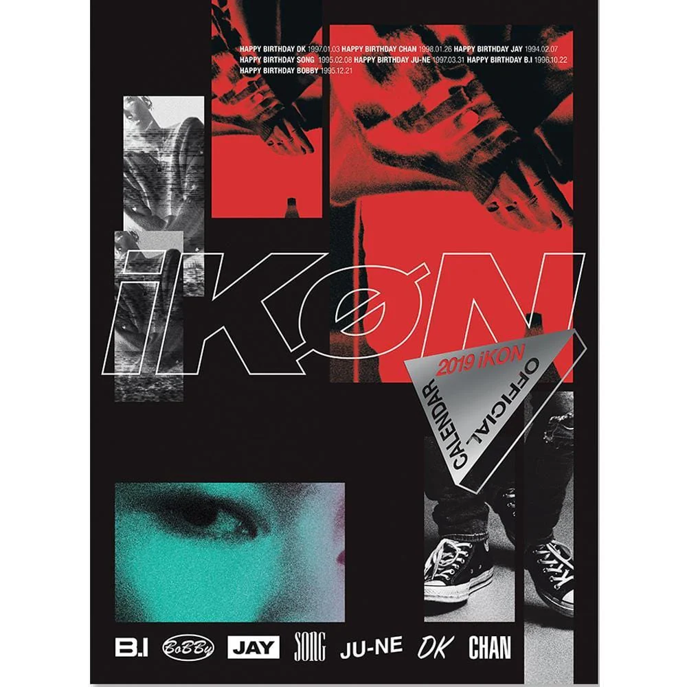 아이콘 | IKON 2019 OFFICIAL CALENDAR