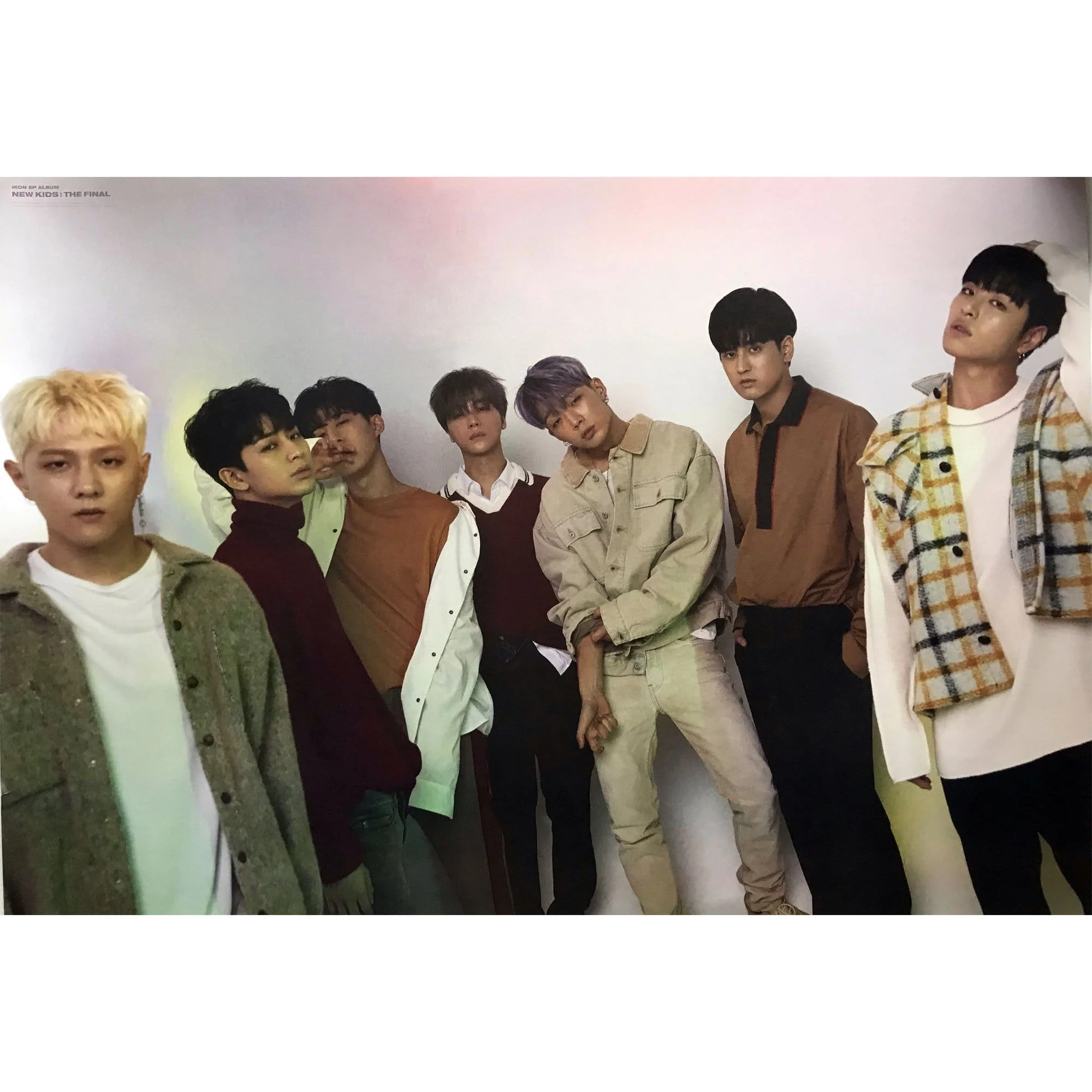 아이콘 | IKON | 2ND MINI ALBUM [ NEW KIDS: THE FINAL ] | (DOUBLE-SIDED) POSTER ONLY