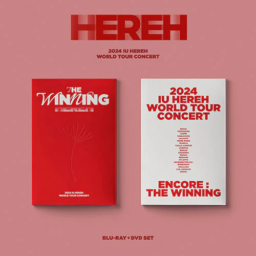 아이유 | IU 2024 IU [ HEREH ] WORLD TOUR CONCERT BLU-RAY+ DVD SET