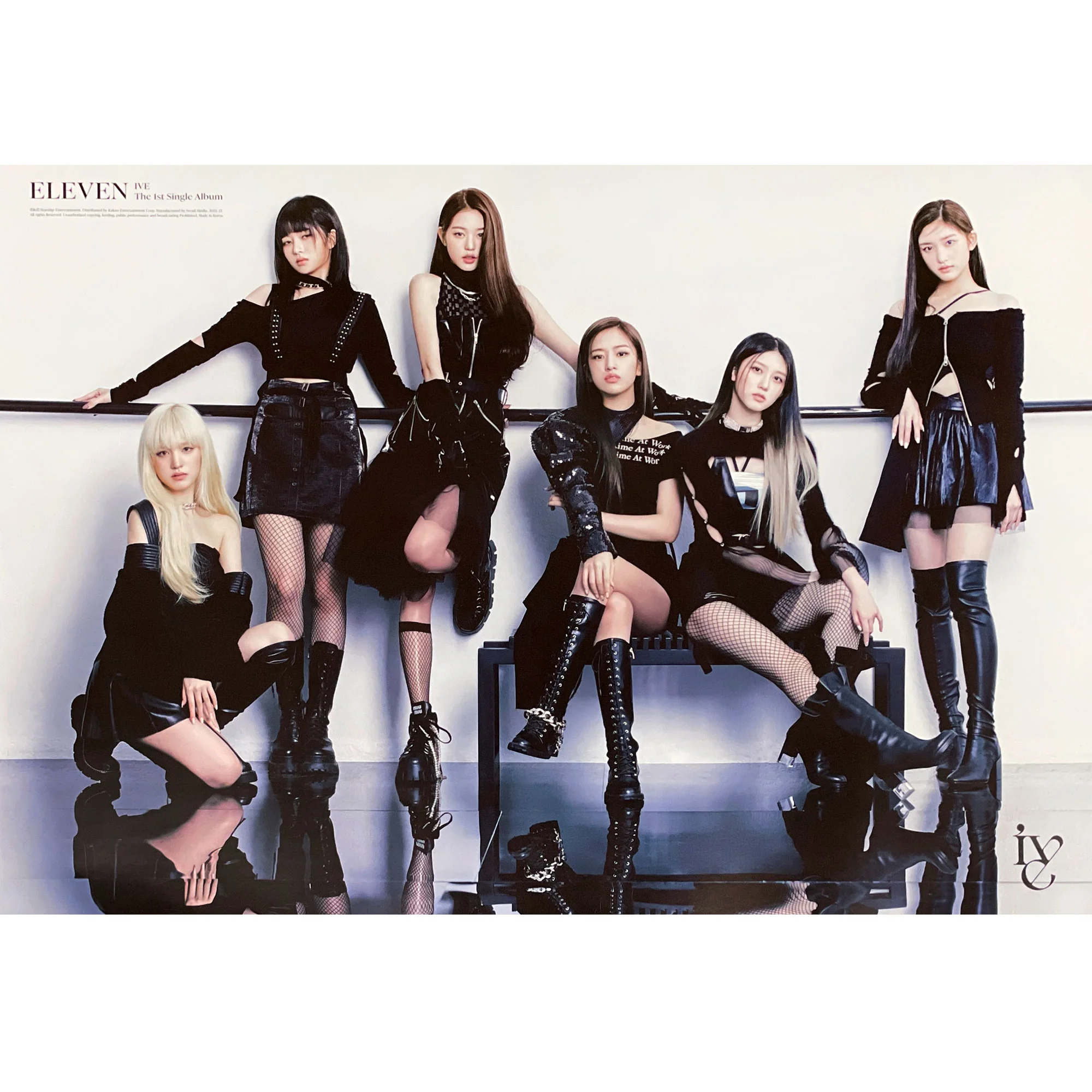아이브 | IVE | 1ST SINGLE ALBUM [ ELEVEN ] | (VER. 1) POSTER ONLY