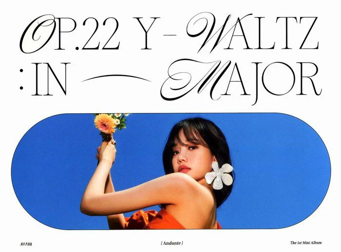 조유리 | JO YURI 1ST MINI ALBUM [ OP.22 Y-WALTZ: IN MAJOR ] - Image 2