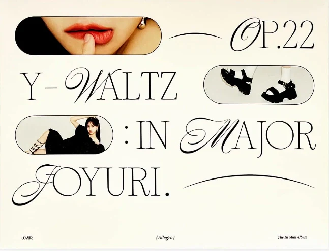조유리 | JO YURI 1ST MINI ALBUM [ OP.22 Y-WALTZ: IN MAJOR ] - Image 3