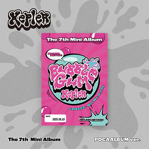 케플러 | KEP1ER THE 7TH MINI ALBUM [ BUBBLE GUM ] POCAALBUM