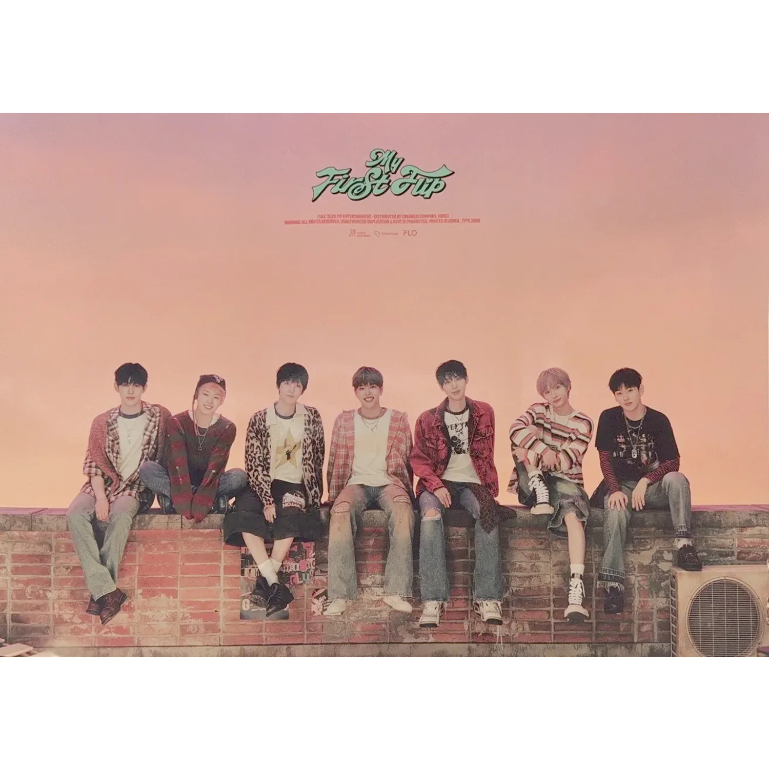 킥플립 | KickFlip THE 3RD MINI ALBUM [ My First Flip ] | POSTER ONLY
