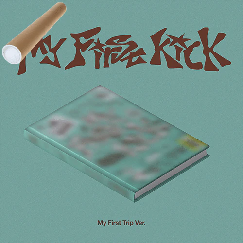 킥플립 | KickFlip THE 4TH MINI ALBUM [ My First Kick ] +UNFOLDED POSTER+POB
