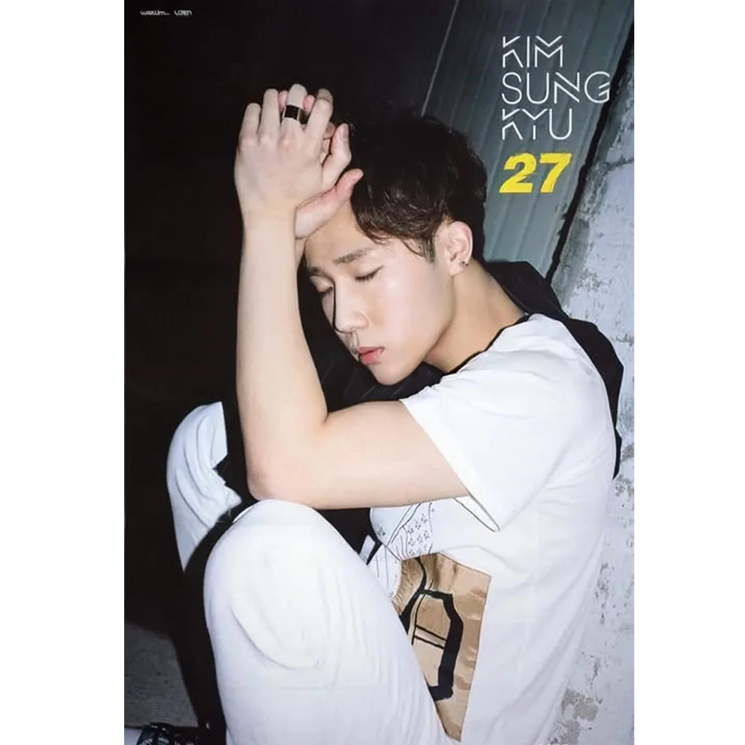 김성규 | KIM SUNGKYU | 2ND MINI ALBUM [ 27 ] | POSTER ONLY - Image 3