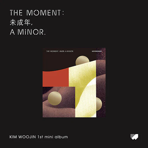 김우진 | KIM WOOJIN 1ST MINI ALBUM [ THE MOMENT : 未成年, A MINOR. ] - Image 2