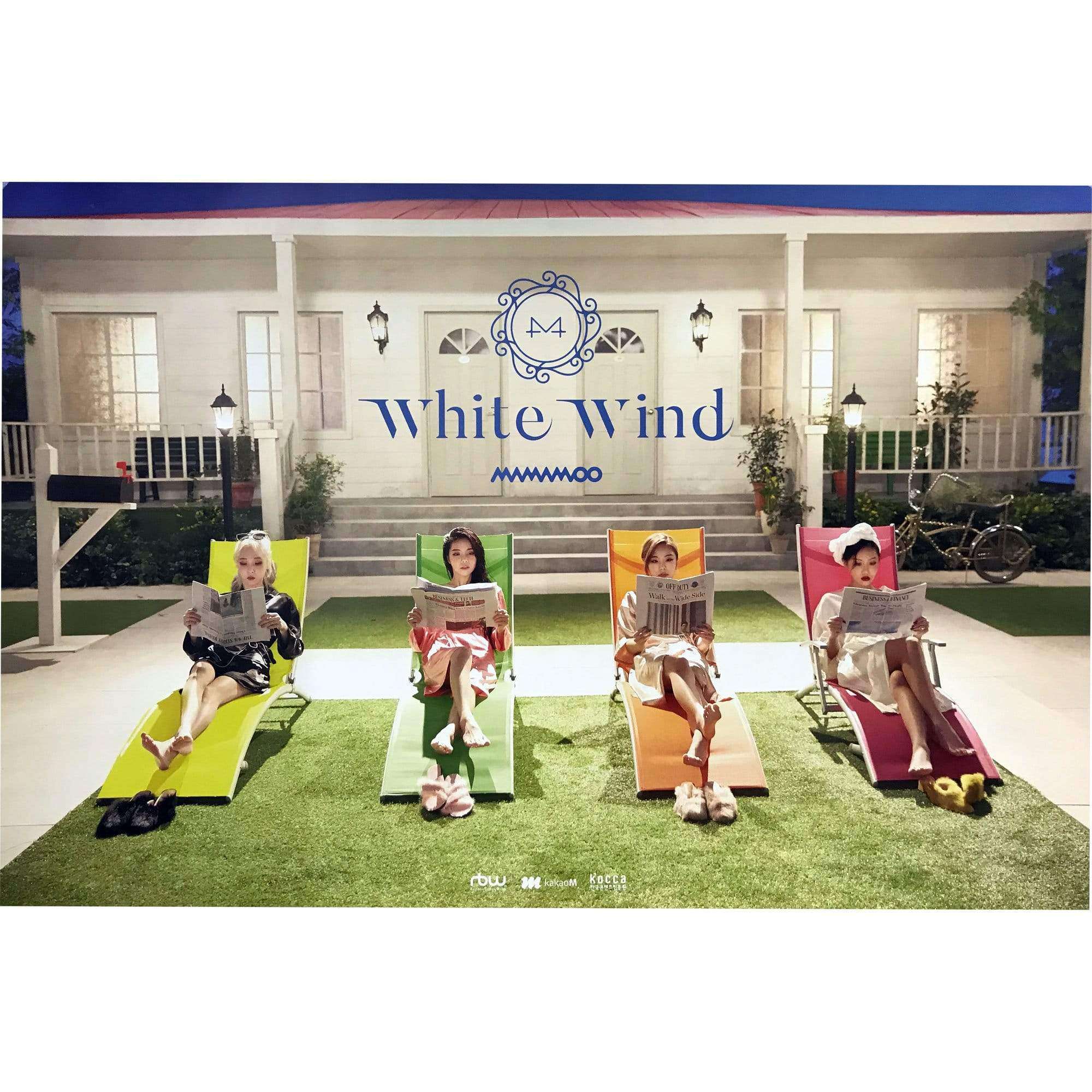 마마무 | MAMAMOO | 9TH MINI ALBUM [ WHITE WIND ] | POSTER ONLY