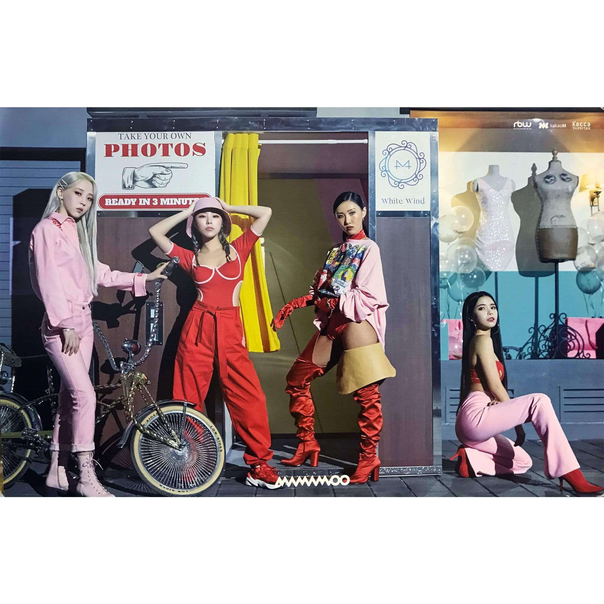 마마무 | MAMAMOO | 9TH MINI ALBUM [ WHITE WIND ] | POSTER ONLY - Image 2